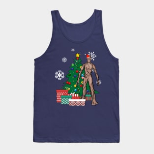 Groot Around The Christmas Tree Tank Top